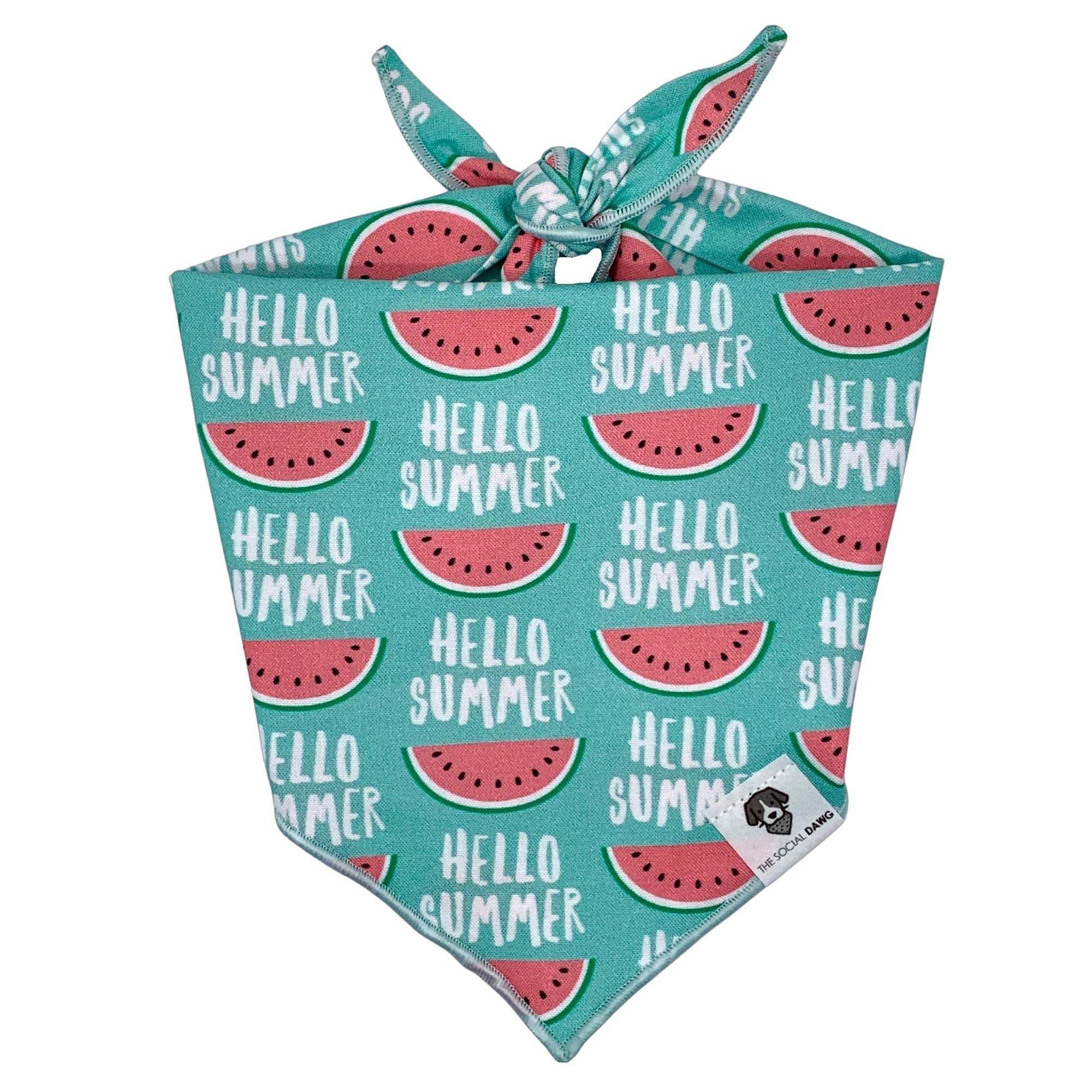 Dog Bandana - Hello!