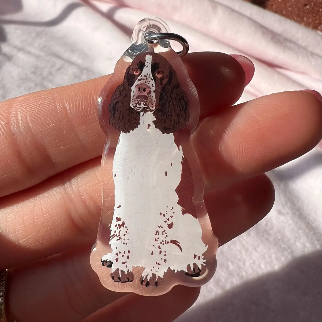 English Springer Spaniel Keychain
