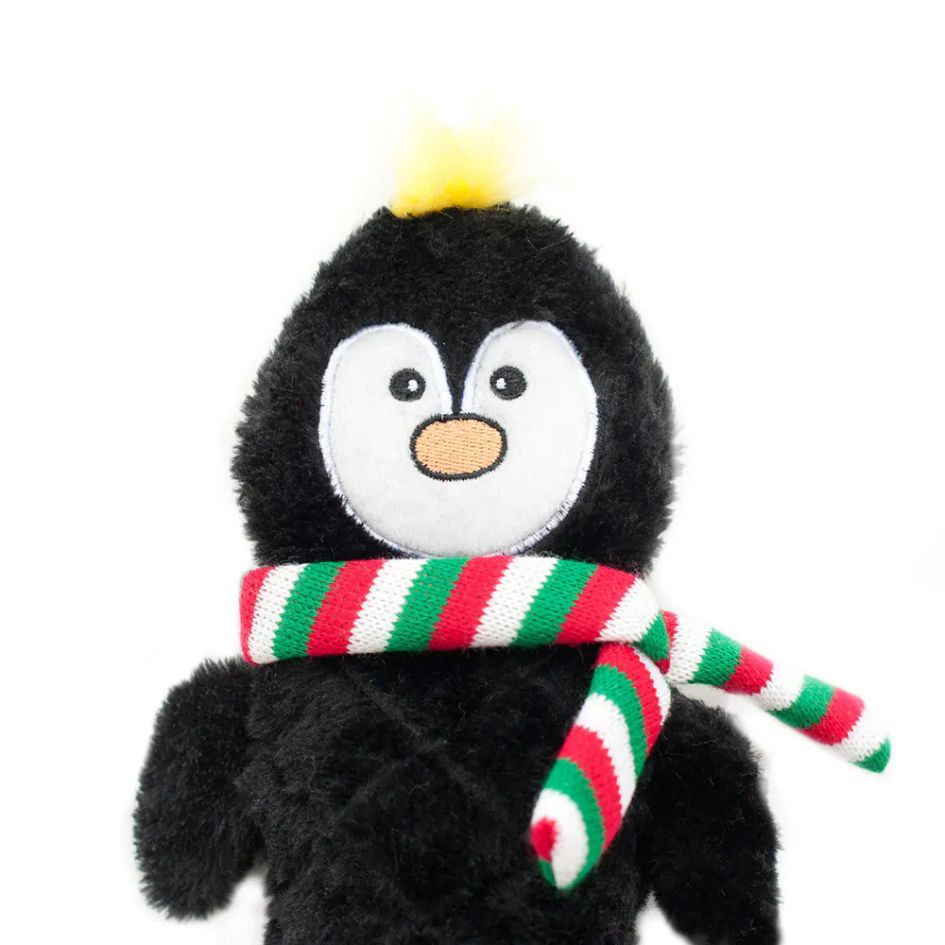 Holiday Jigglerz Penguin Dog Toy