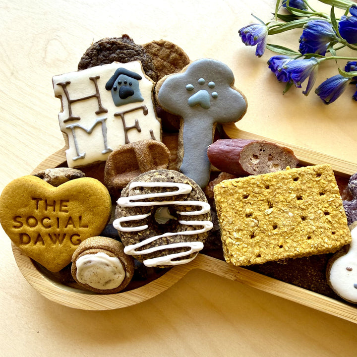 Welcome Home Dog Bone Barkuterie Treat Board