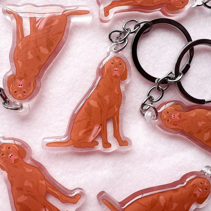 Vizsla Keychain