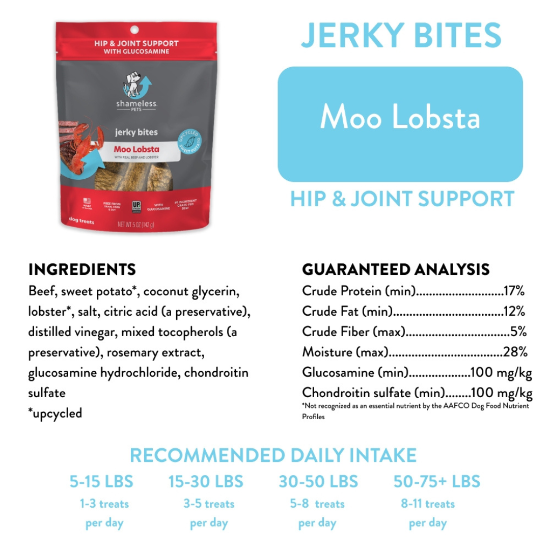 Moo Lobsta Jerky Dog Treats