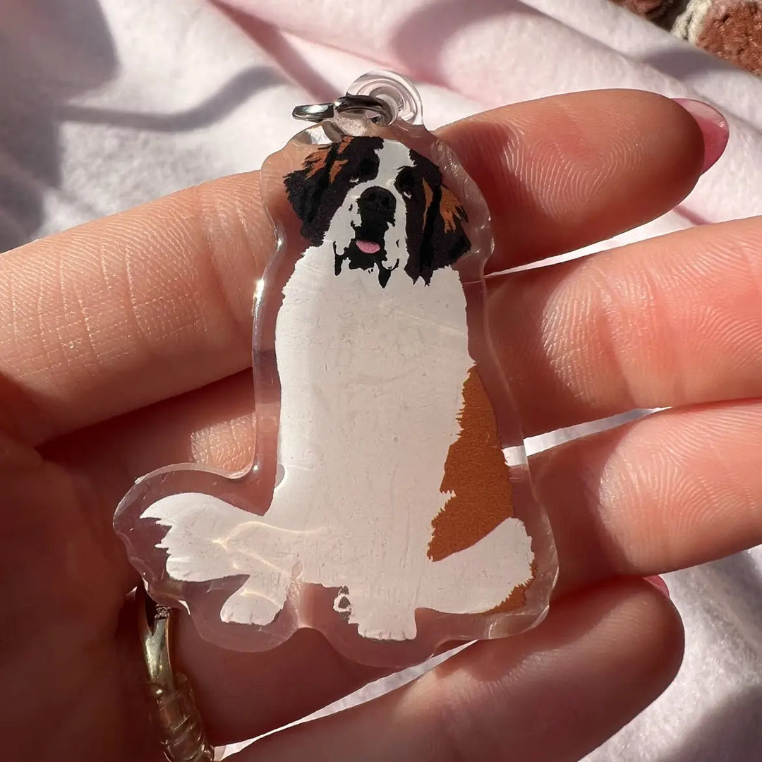 St. Bernard Keychain