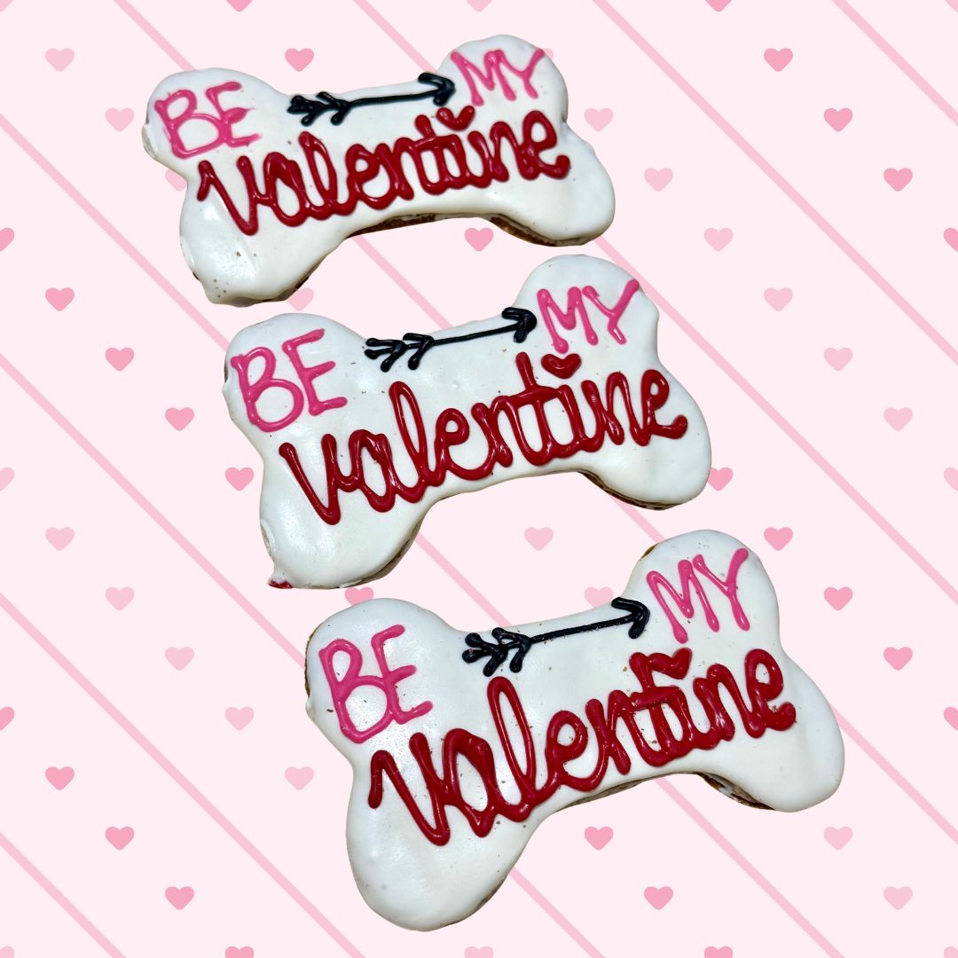 Be My Valentine Dog Treats - 3 Pack