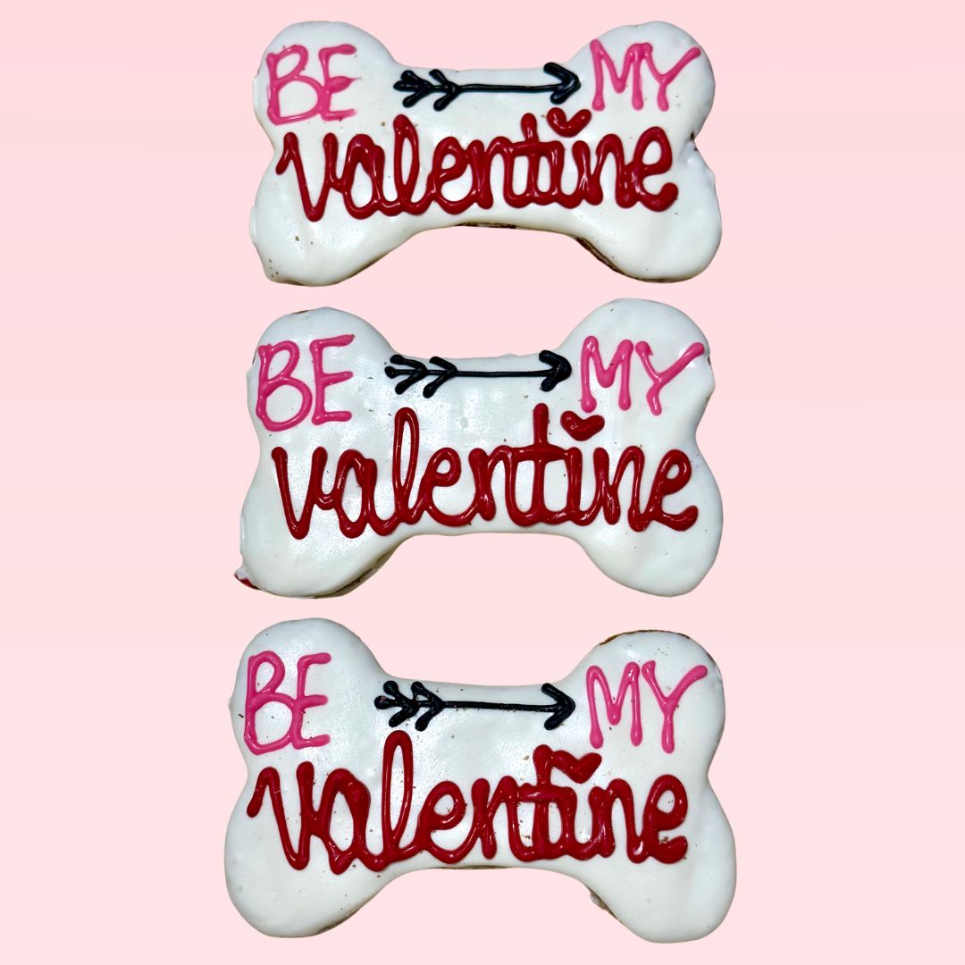 Be My Valentine Dog Treats - 3 Pack