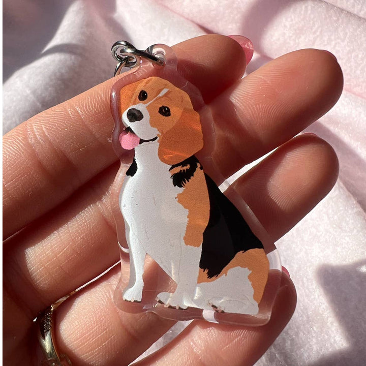 Beagle Keychain