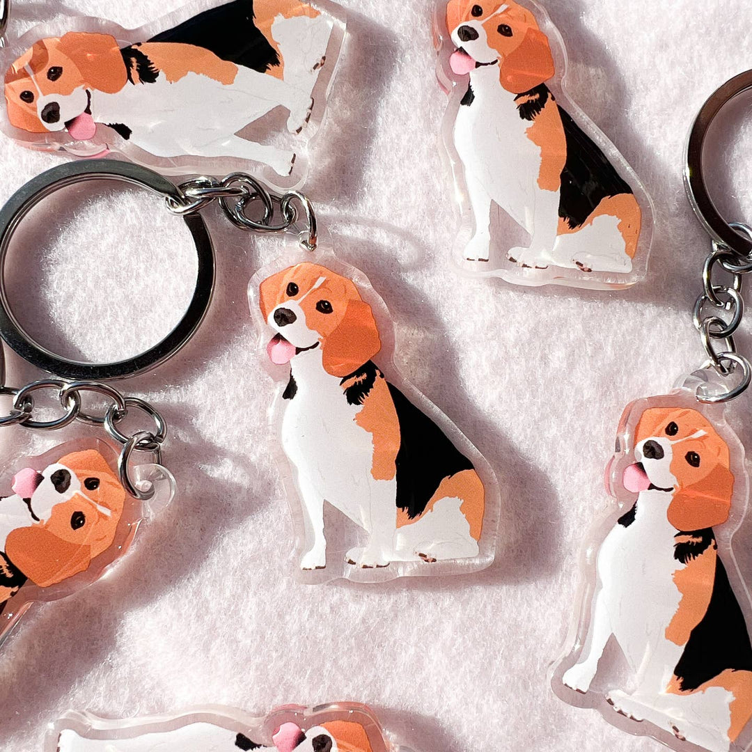Beagle Keychain