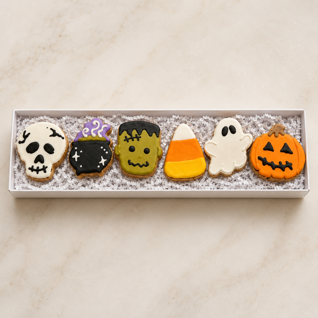 Spooky Bites Mini Dog Treat Box