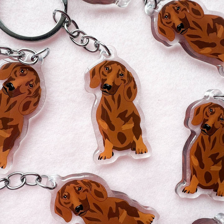 Dachshund (Brown) Keychain