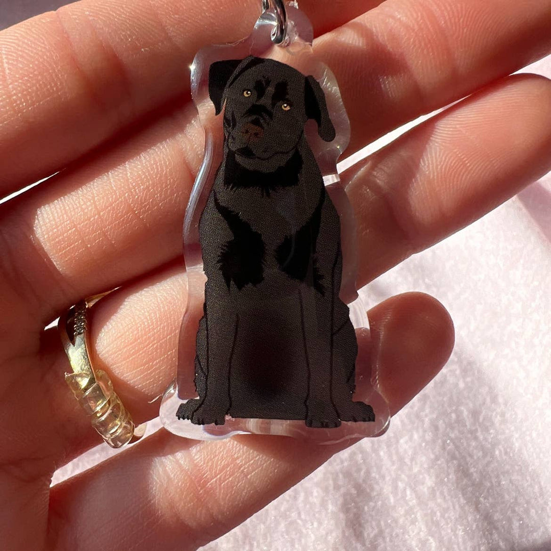 Labrador Retriever (Black) Keychain