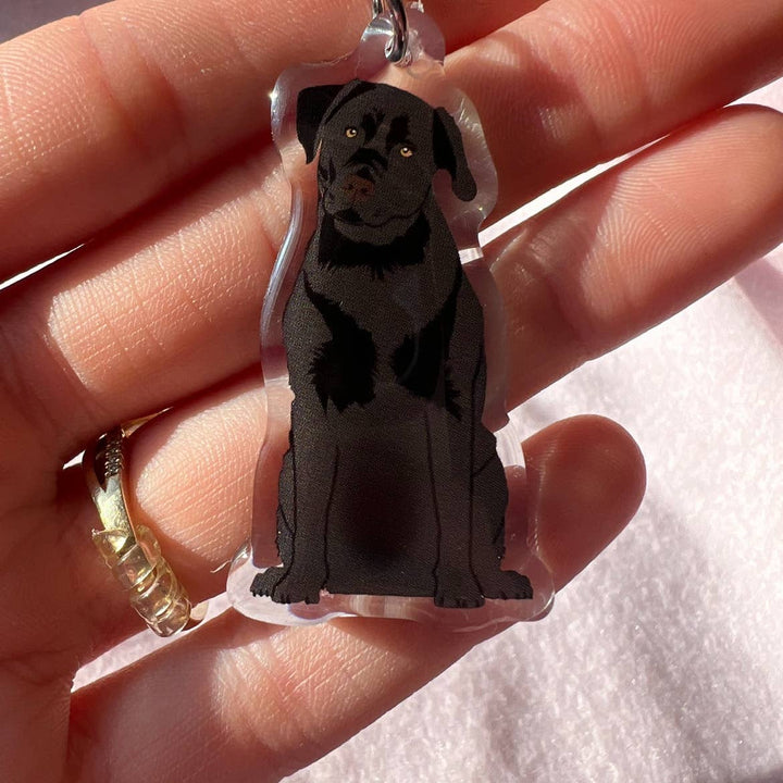 Labrador Retriever (Black) Keychain