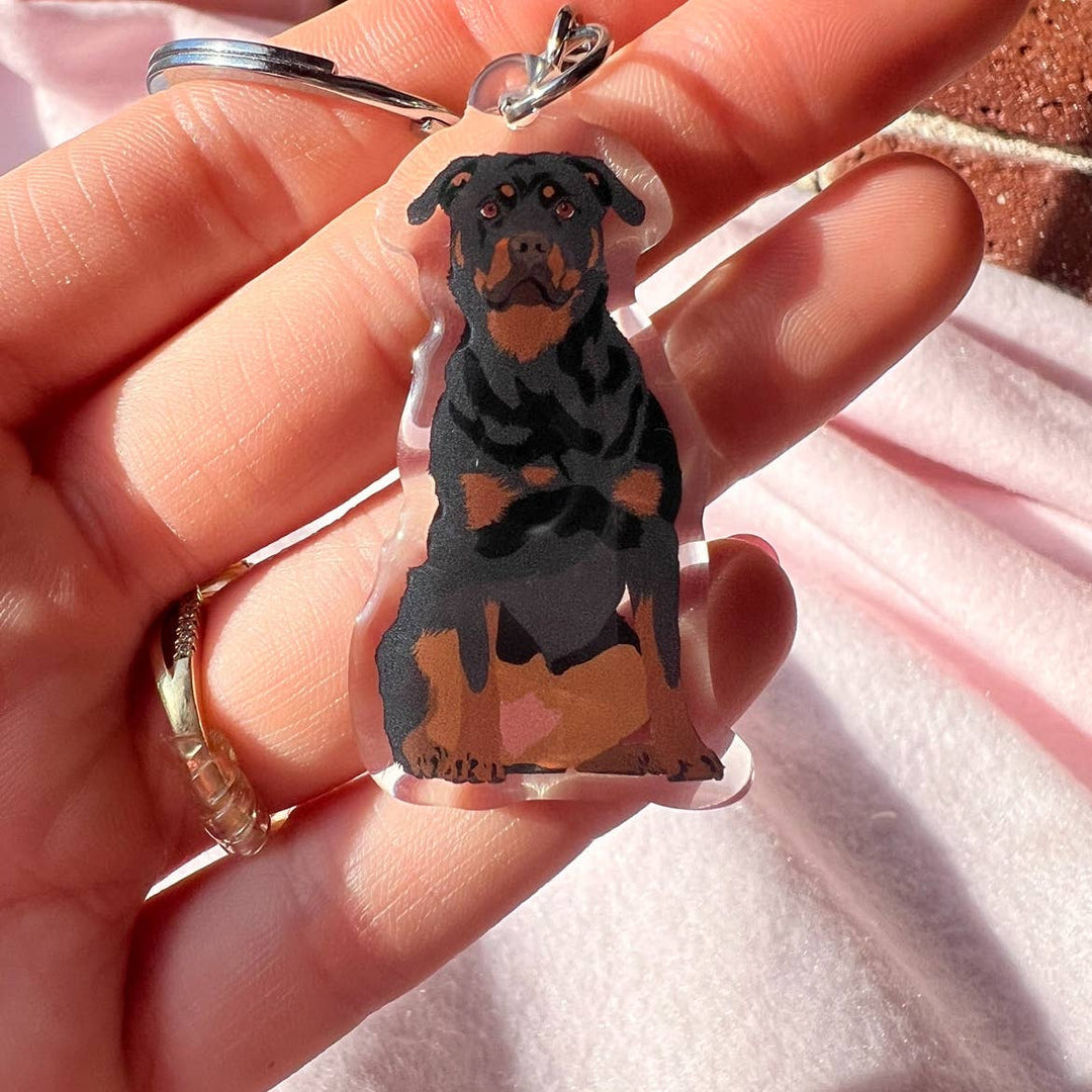 Rottweiler Keychain