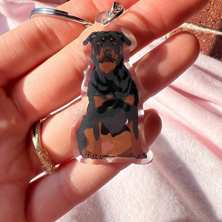 Rottweiler Keychain
