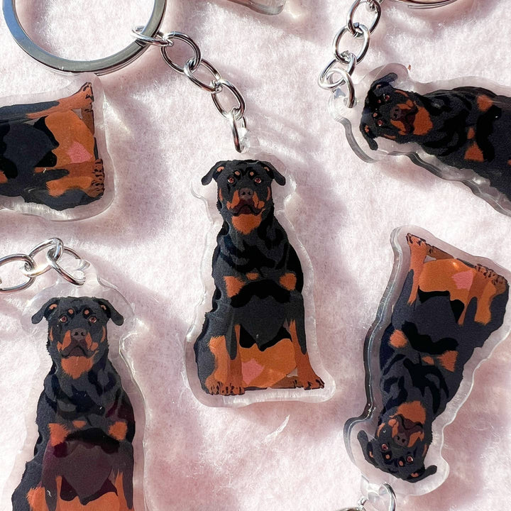 Rottweiler Keychain