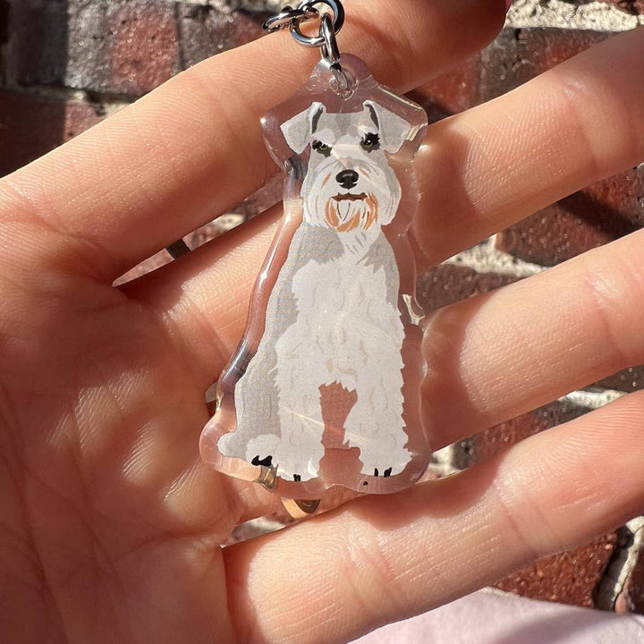 Schnauzer Keychain