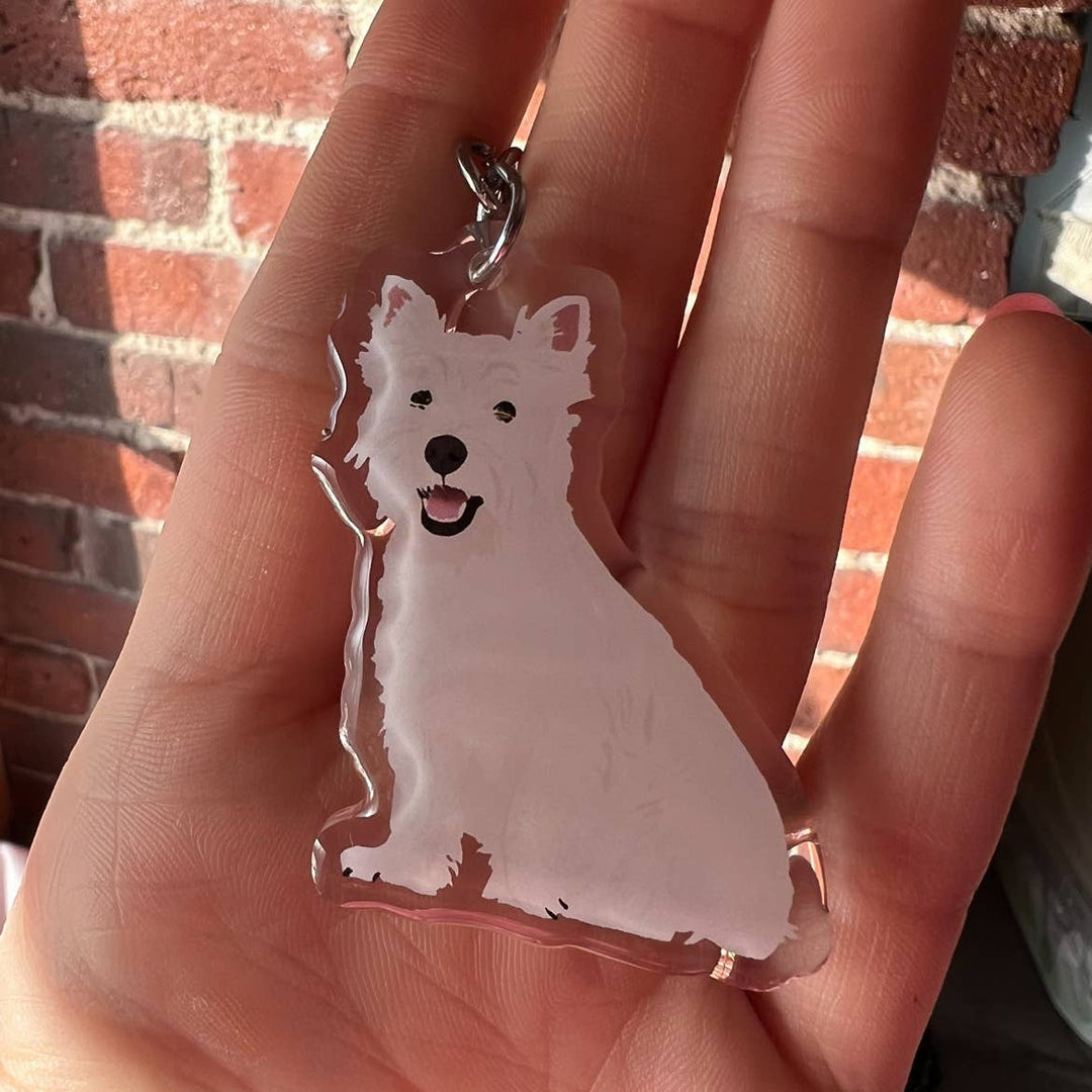 West Highland Terrier (Westie) Keychain