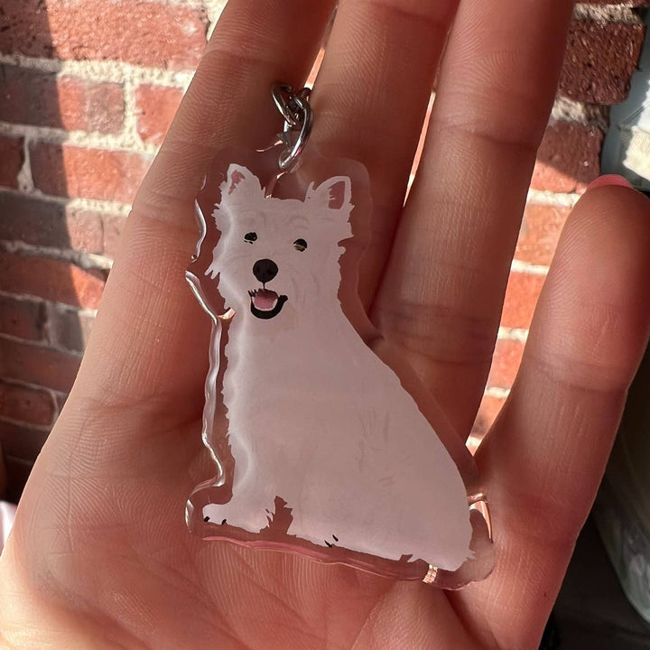 West Highland Terrier (Westie) Keychain