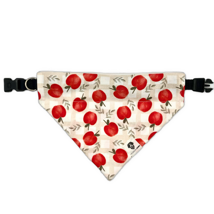 Apple Picking Basket Slip-On Dog Bandana