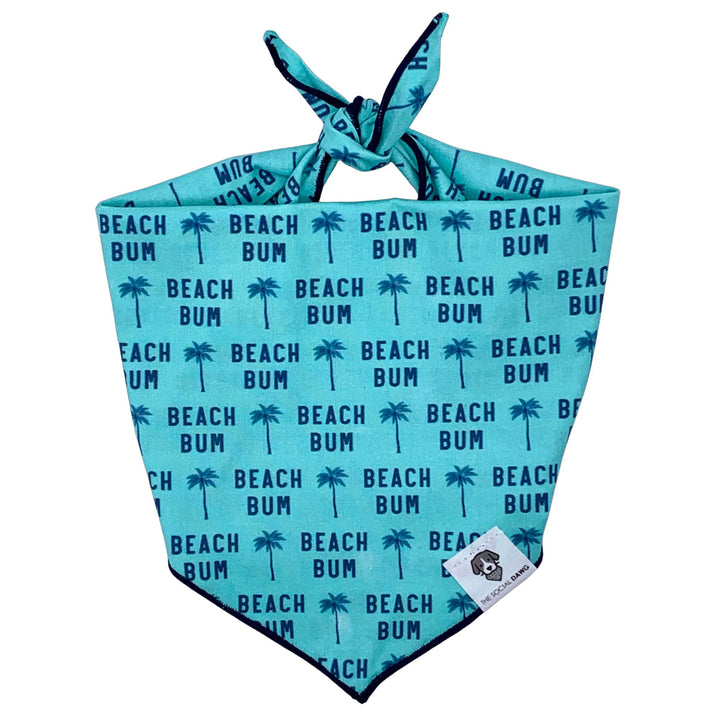 Beach Bum Tie-On Dog Bandana