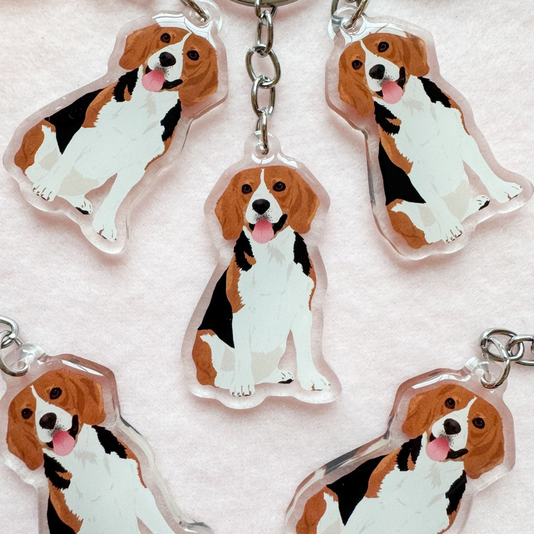 Beagle Keychain
