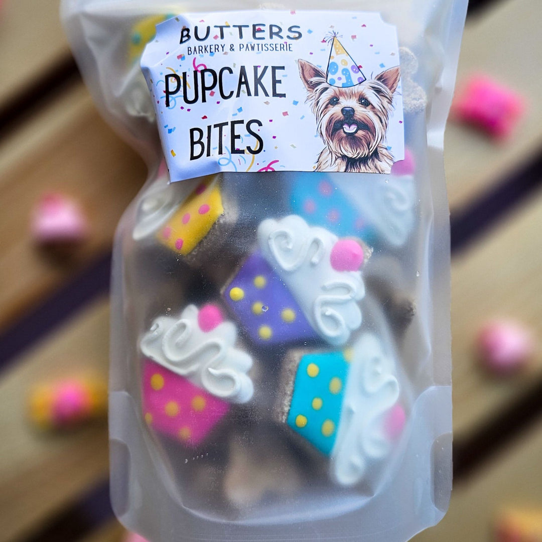 Birthday Cupcake Dog Treat Bag