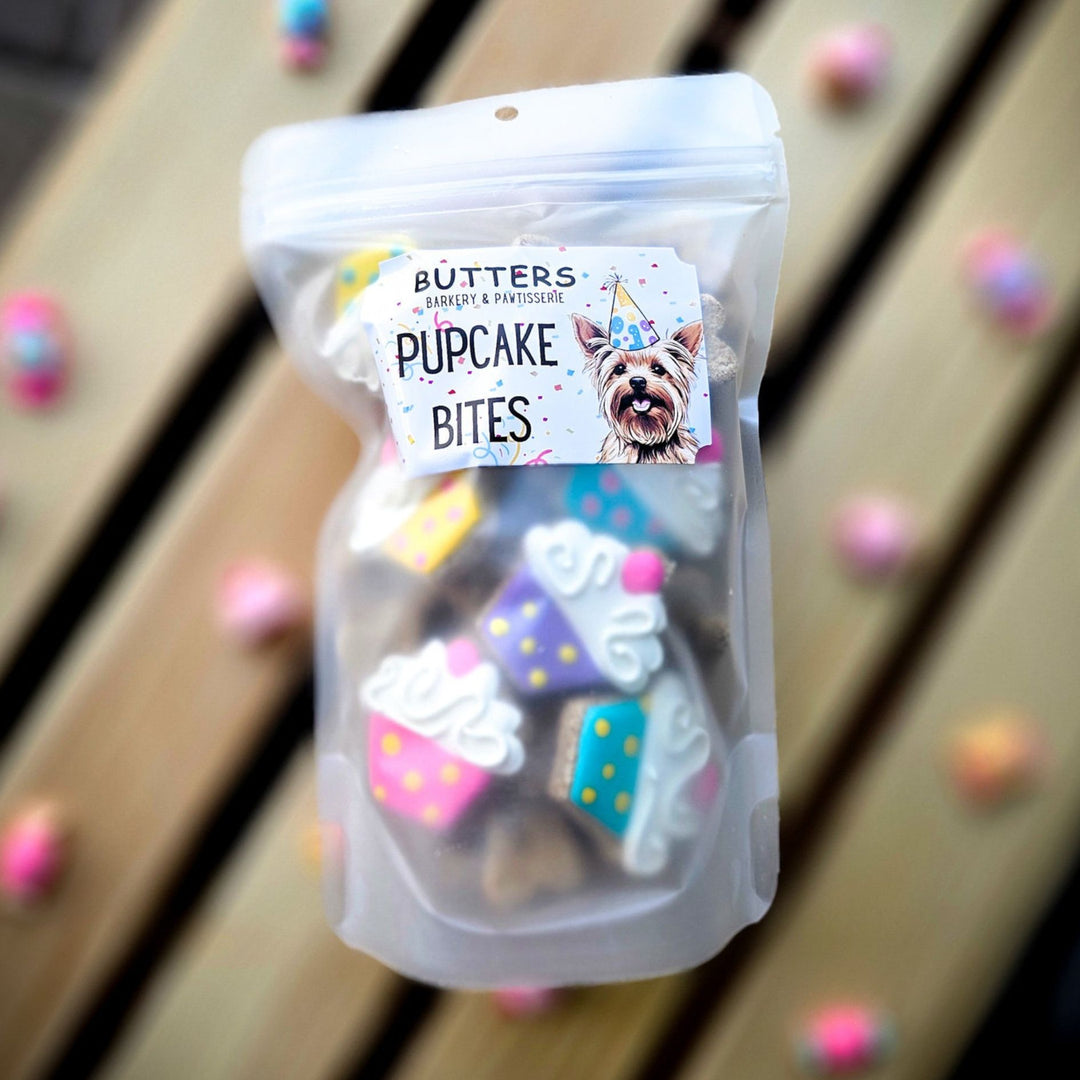 Birthday Cupcake Dog Treat Bag