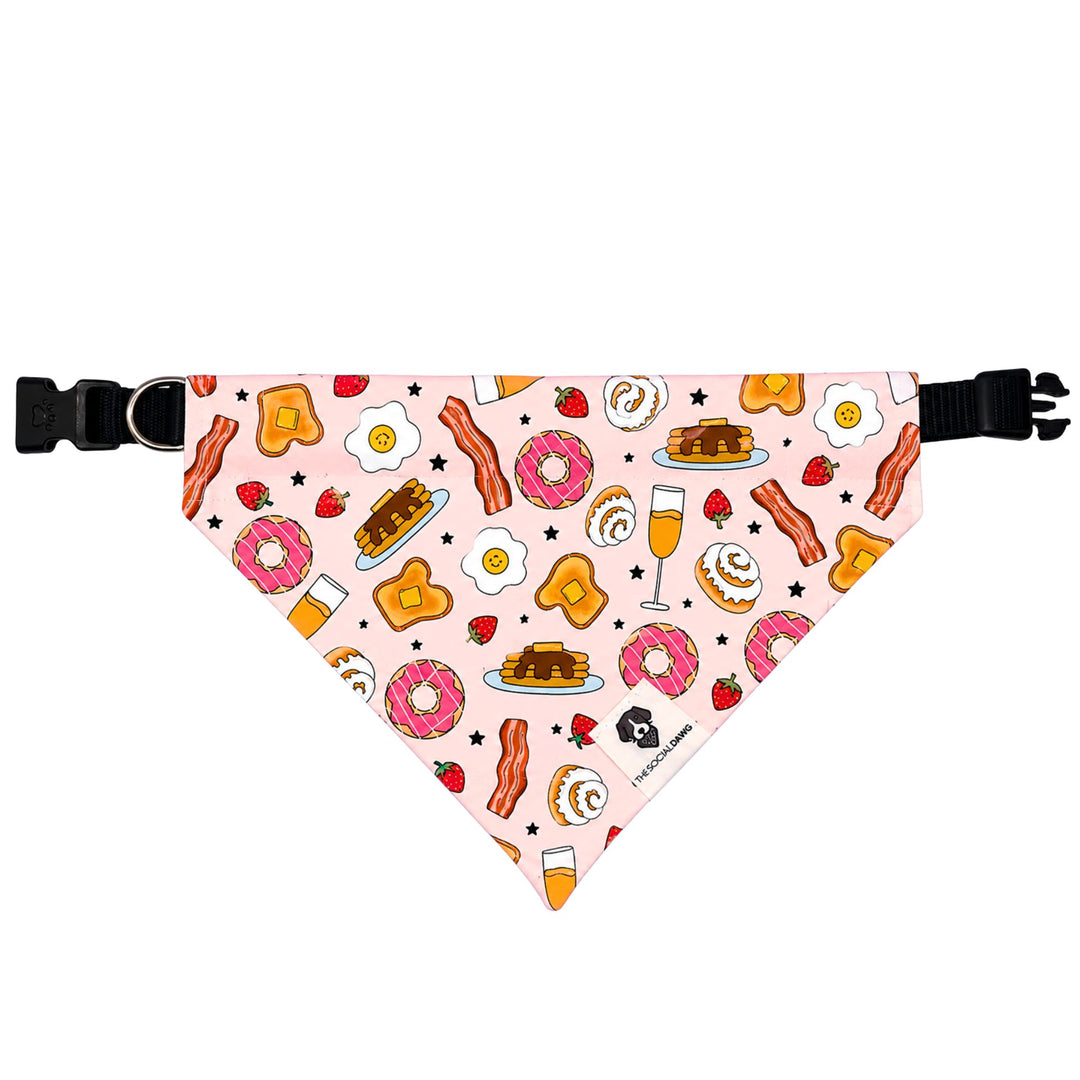Brunch Slip-On Dog Bandana