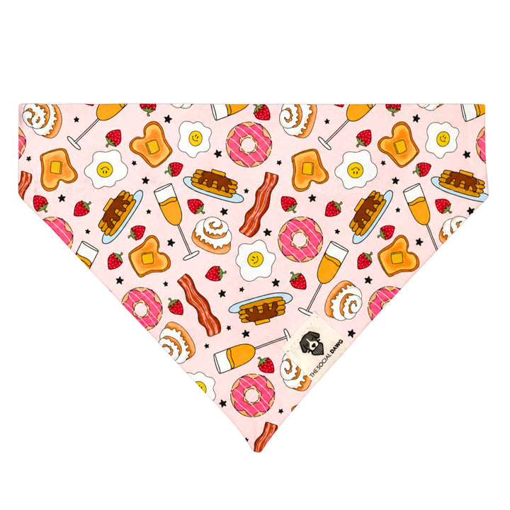 Brunch Slip-On Dog Bandana