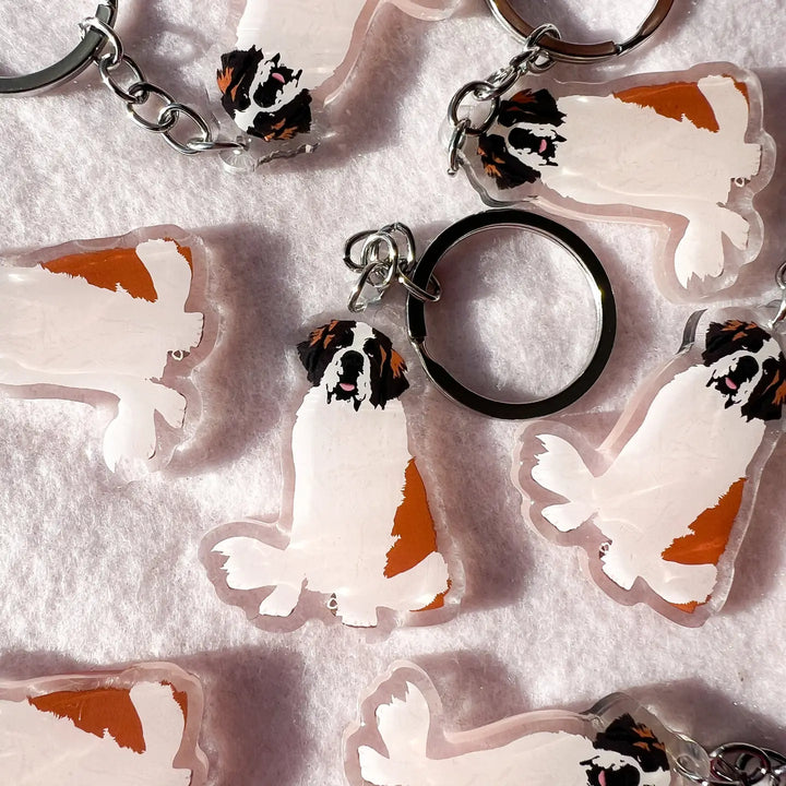 St. Bernard Keychain