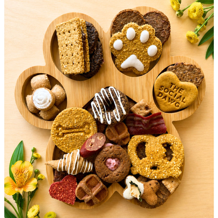 Paw Barkuterie Dog Treat Board