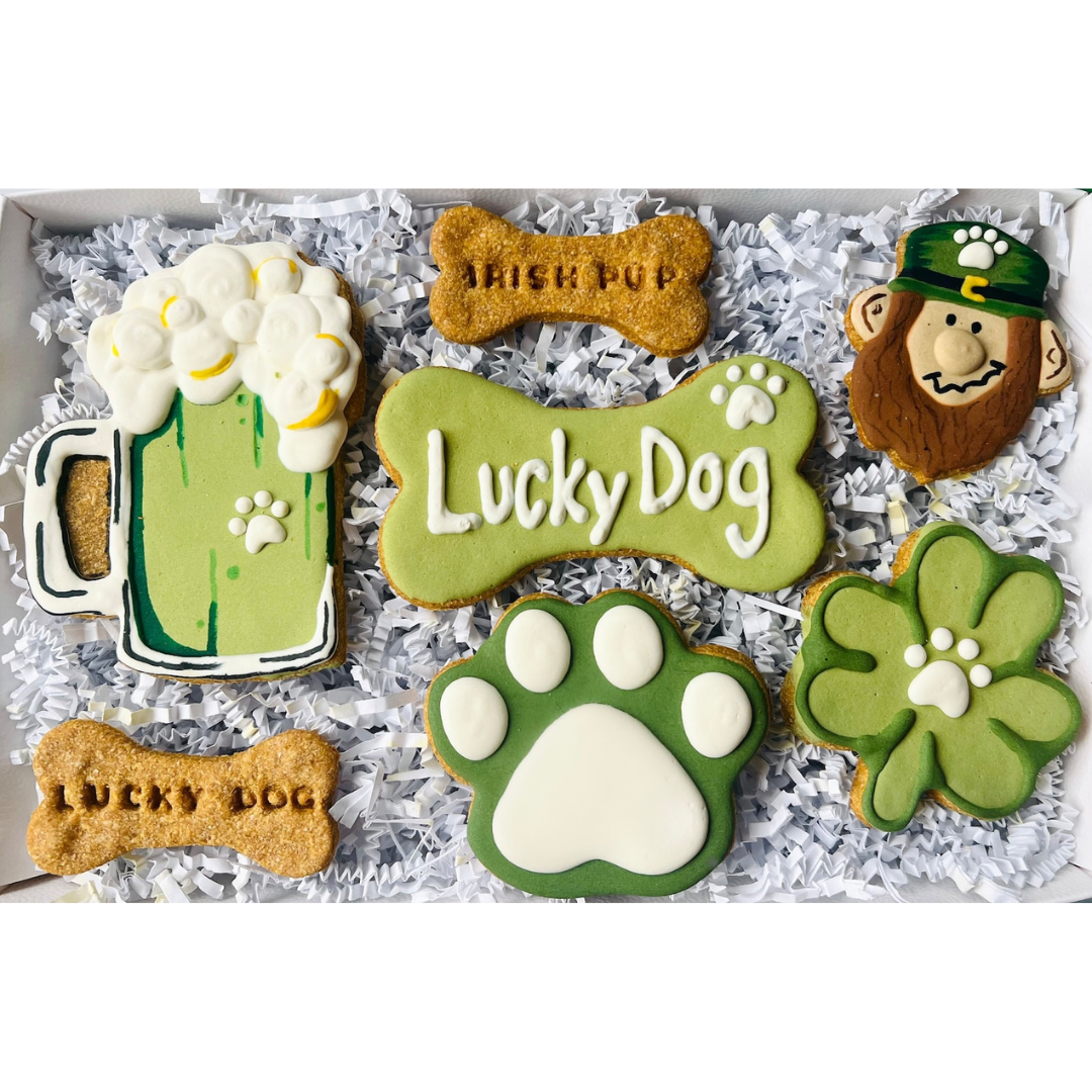 St. Patrick's Dog Treat Board