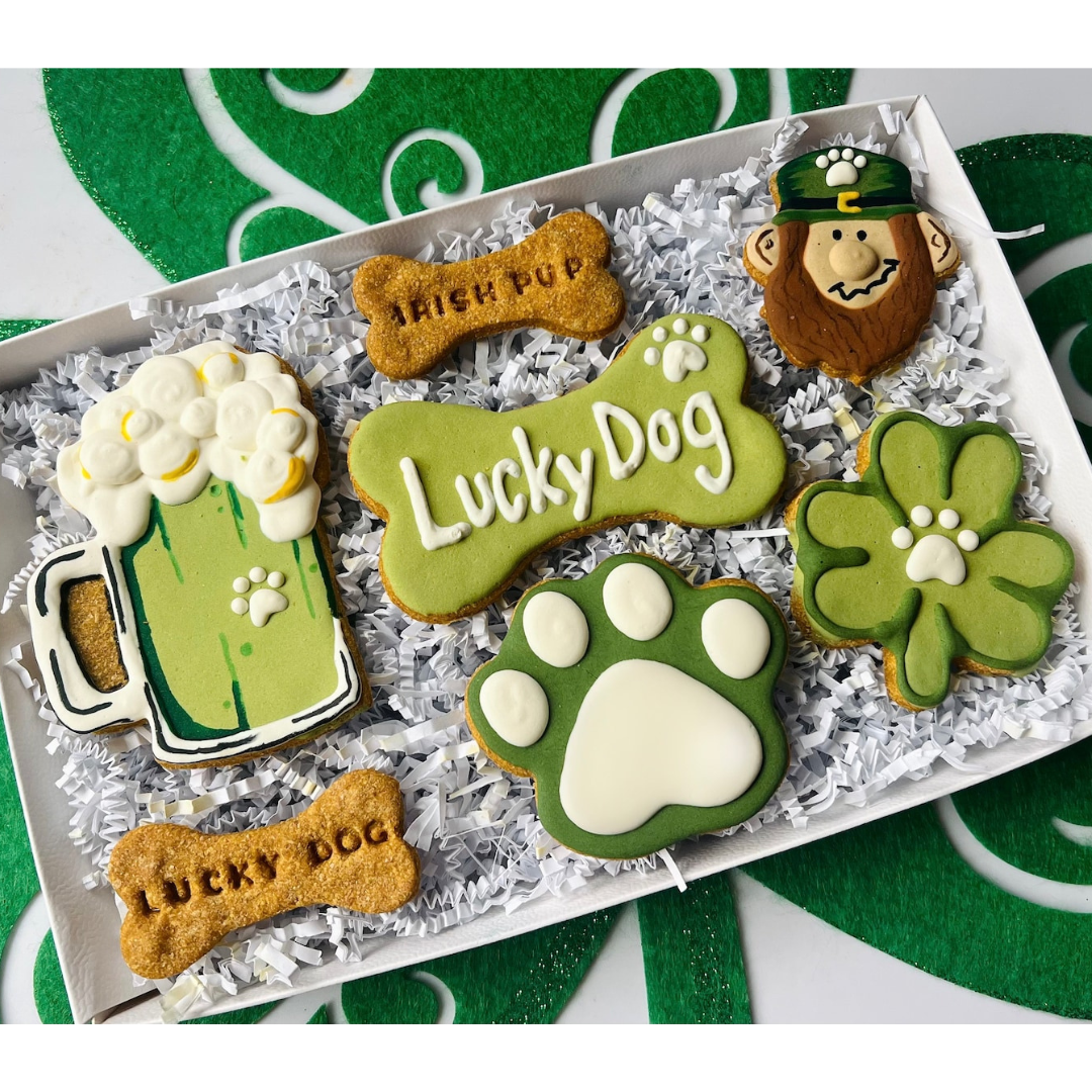 St. Patrick's Dog Treat Board