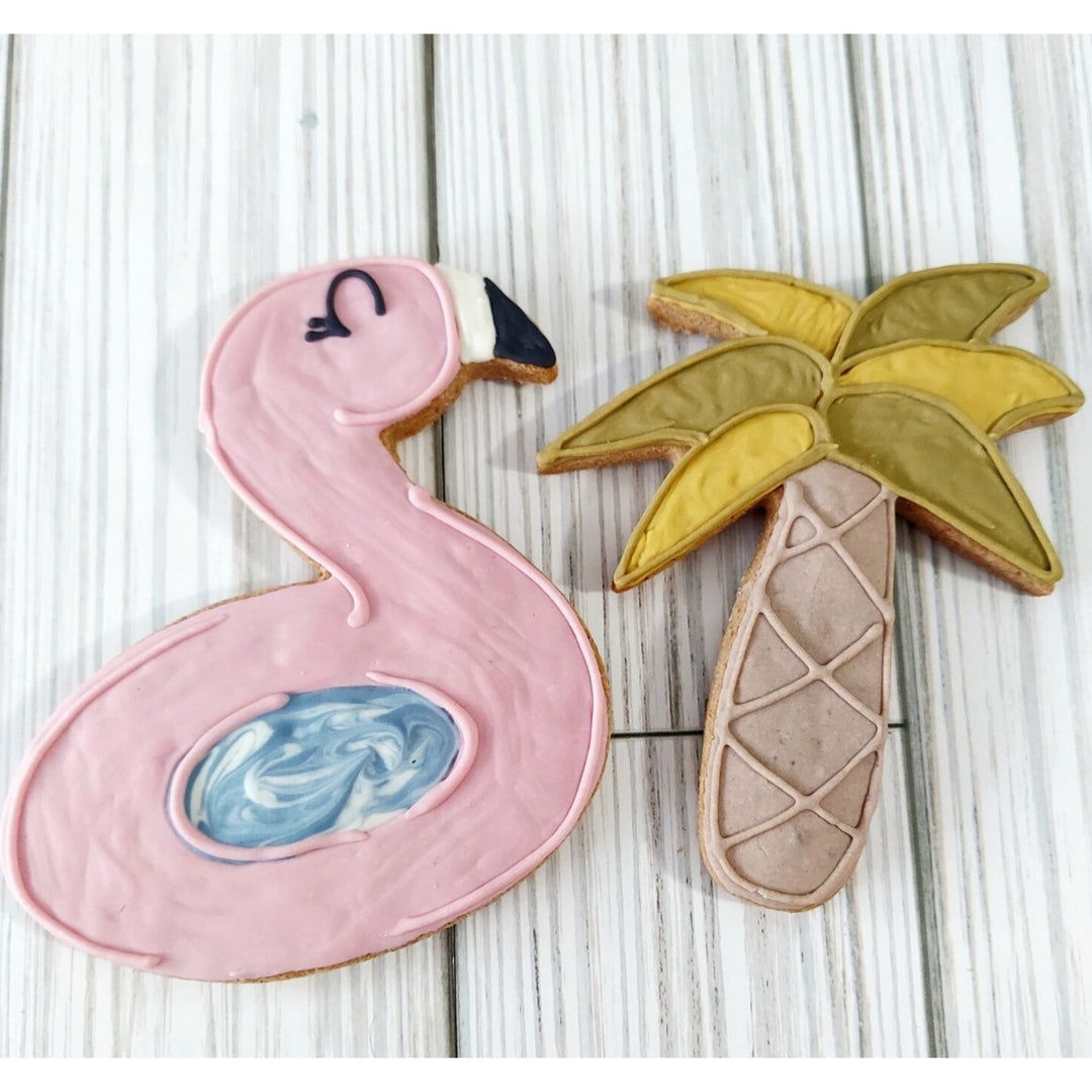 Tropical Flamingo Dog Treats - 2 Pack