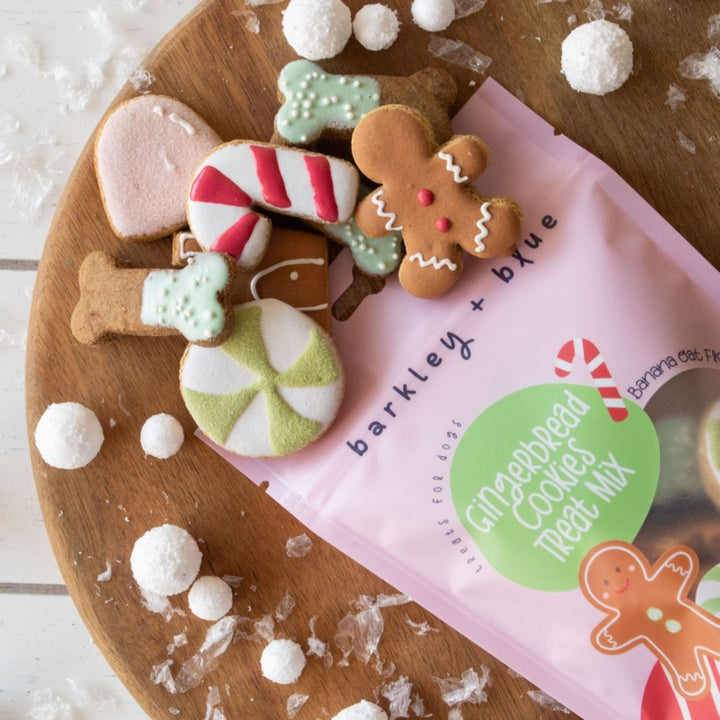 Gingerbread Cookies Dog Treat Bag