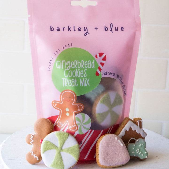 Gingerbread Cookies Dog Treat Bag