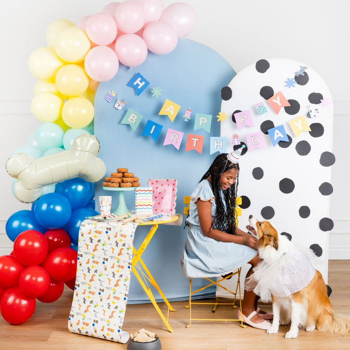 Happy Birthday Dog Banner