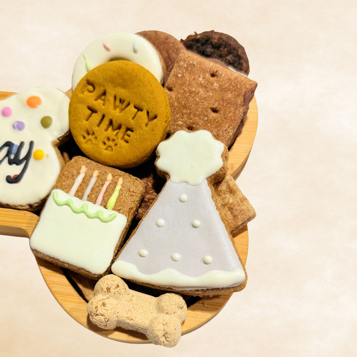 Happy Gotcha Day Bone Barkuterie Dog Treat Board
