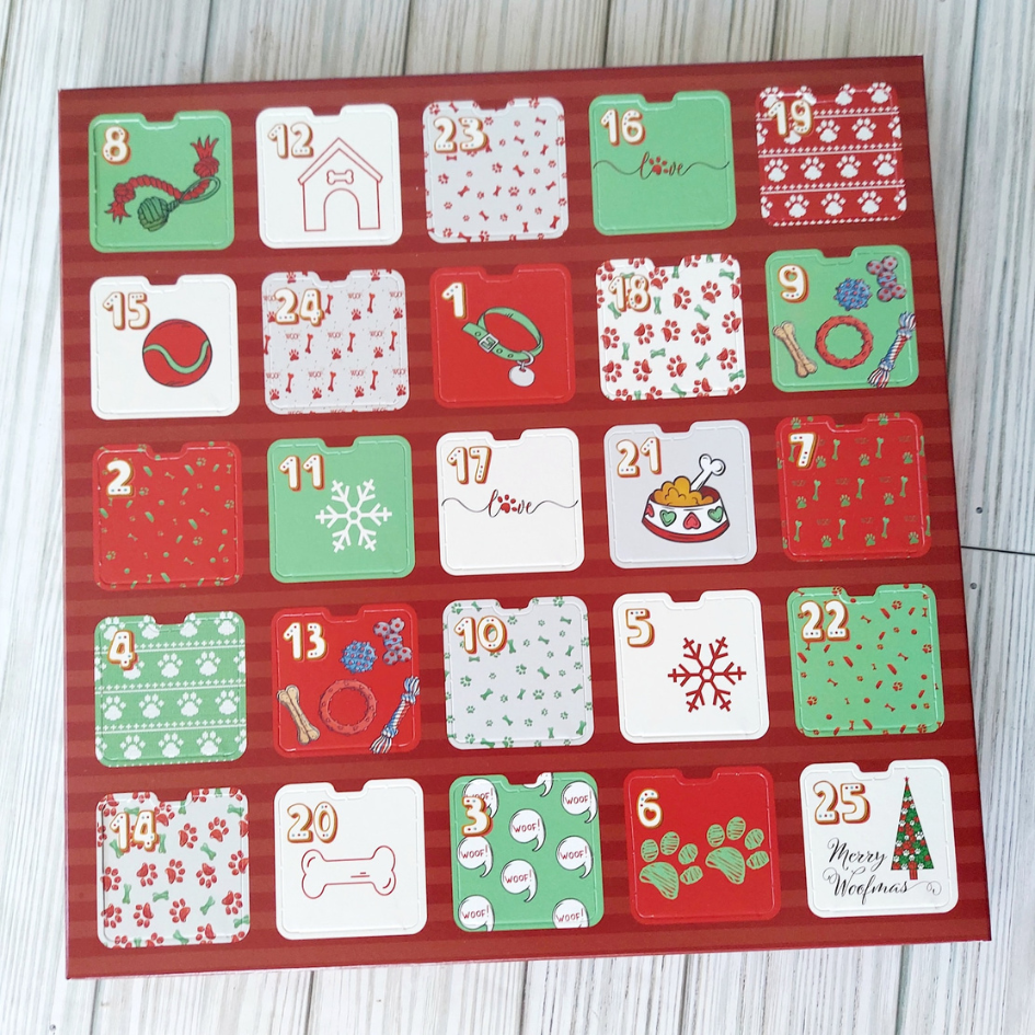 Holiday Dog Advent Calendar - 25 Days of Treats