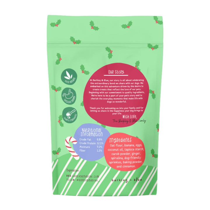 Holly Jolly Dog Treat Bag