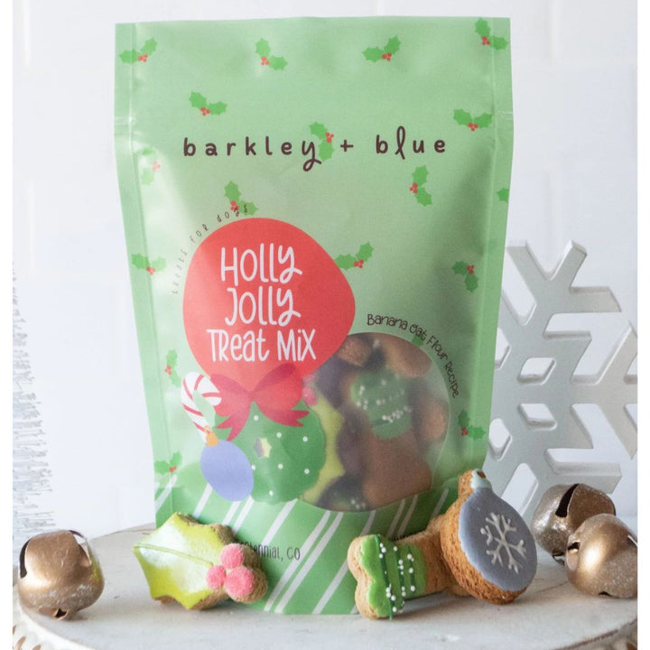 Holly Jolly Dog Treat Bag