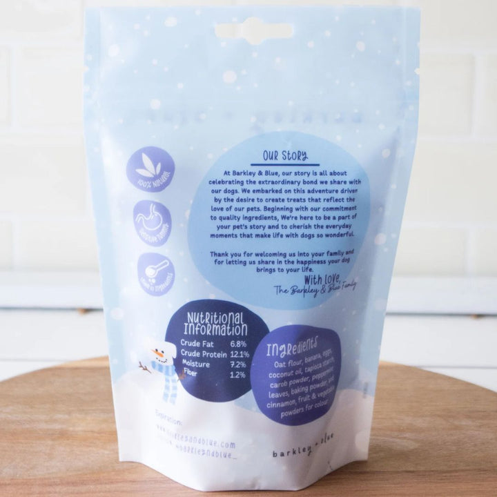 Let It Snow Holiday Dog Treat Bag