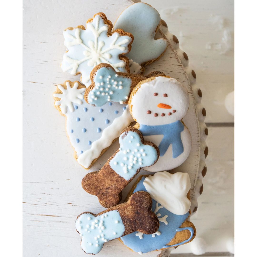 Let It Snow Holiday Dog Treat Bag