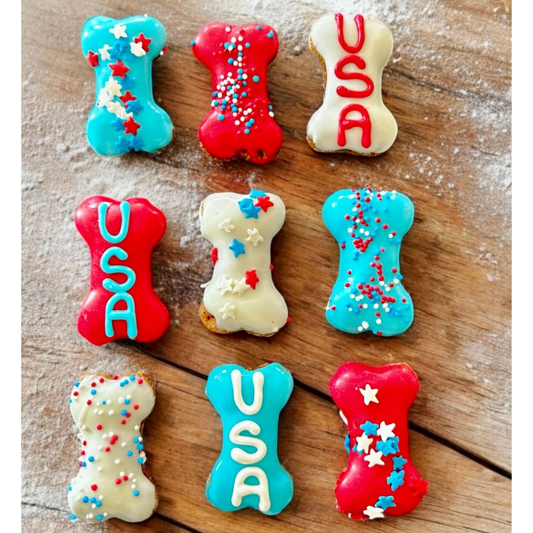 Mini USA Bones Treat Box - 7 count