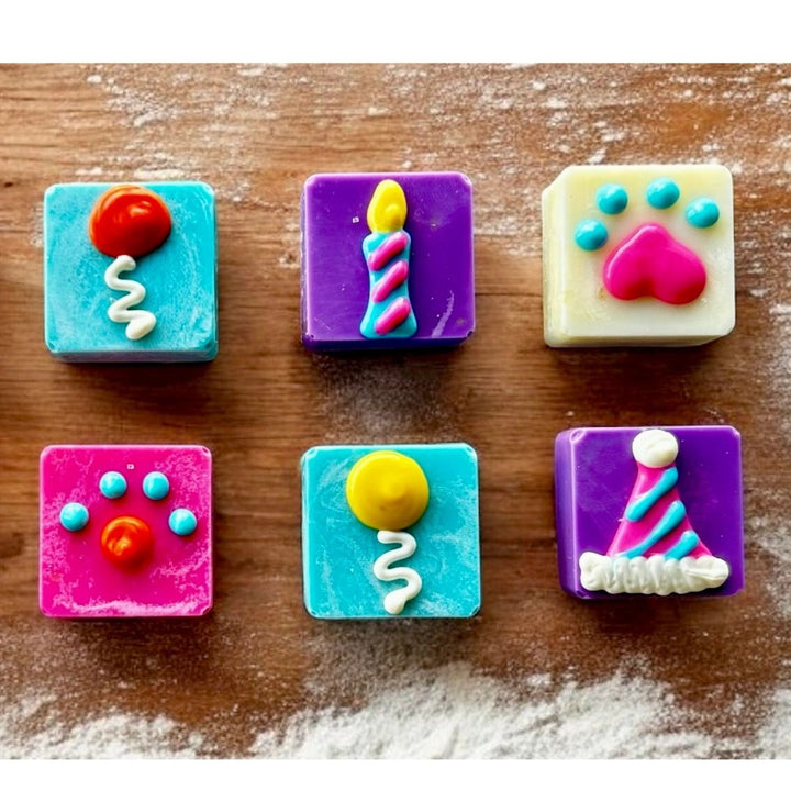 Pawty Time Truffles Dog Treat Box - 6 count