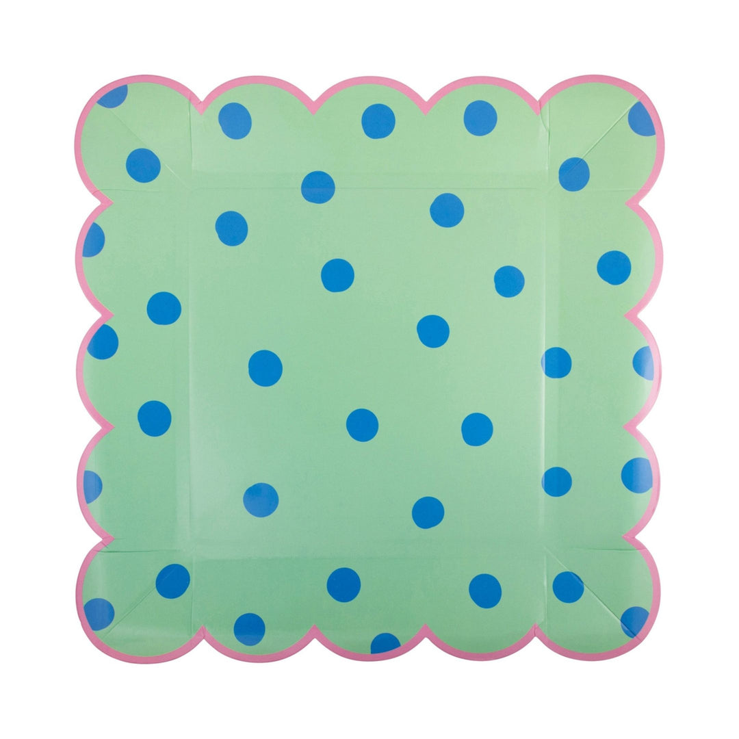 Polka Dot Plate Set