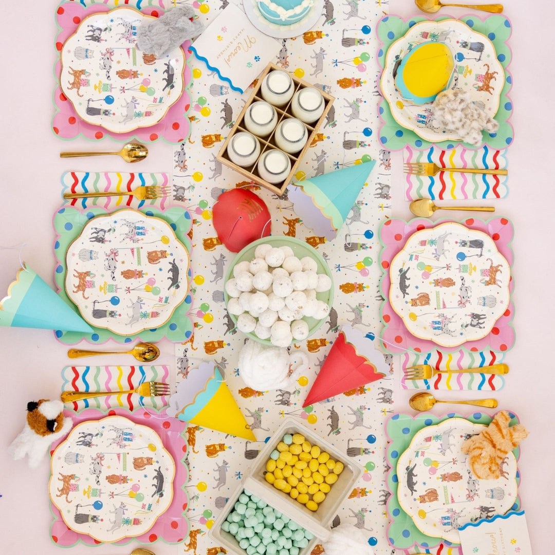 Polka Dot Plate Set