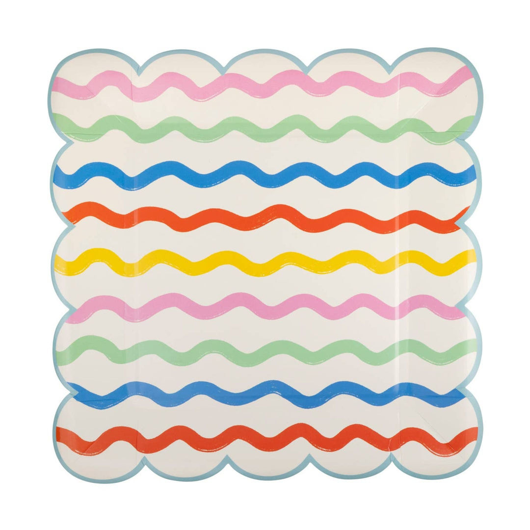 Ric Rac Striped Plate