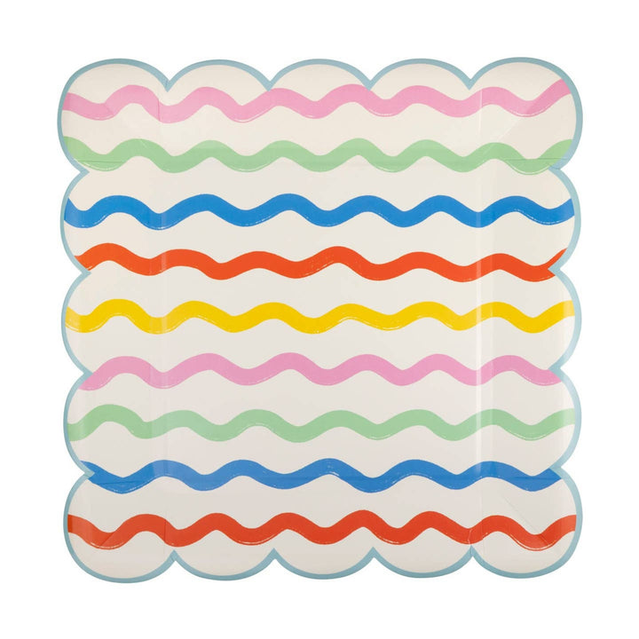 Ric Rac Striped Plate