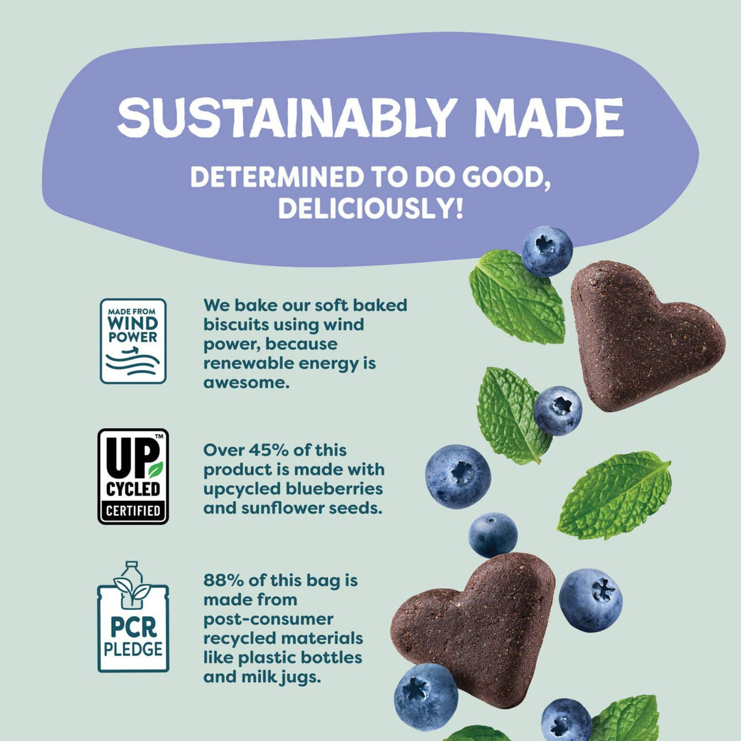 Blueberried Treasure Soft Baked Dog Treats