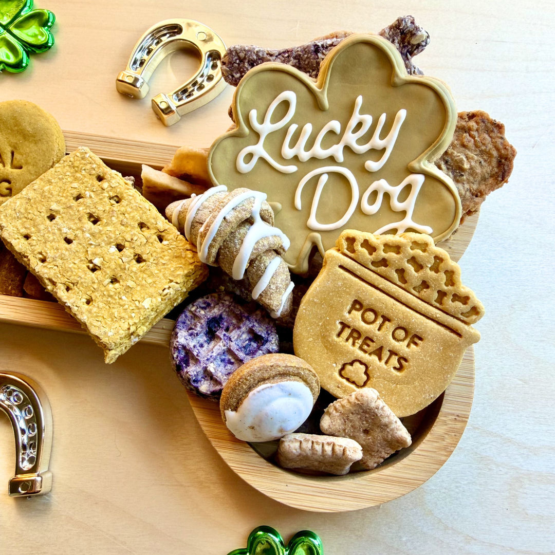 St. Patrick's Day Dog Bone Barkuterie Board
